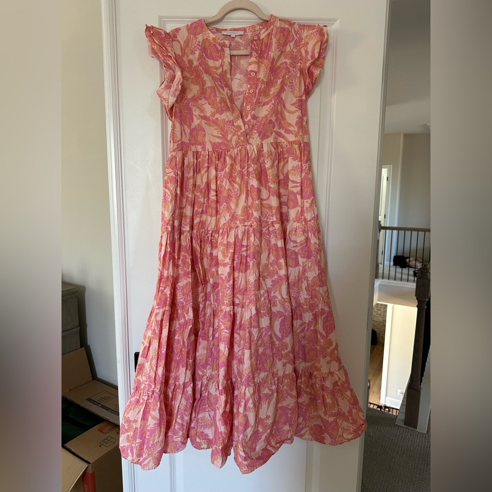 Gorgeous Palm Maxi Dress
